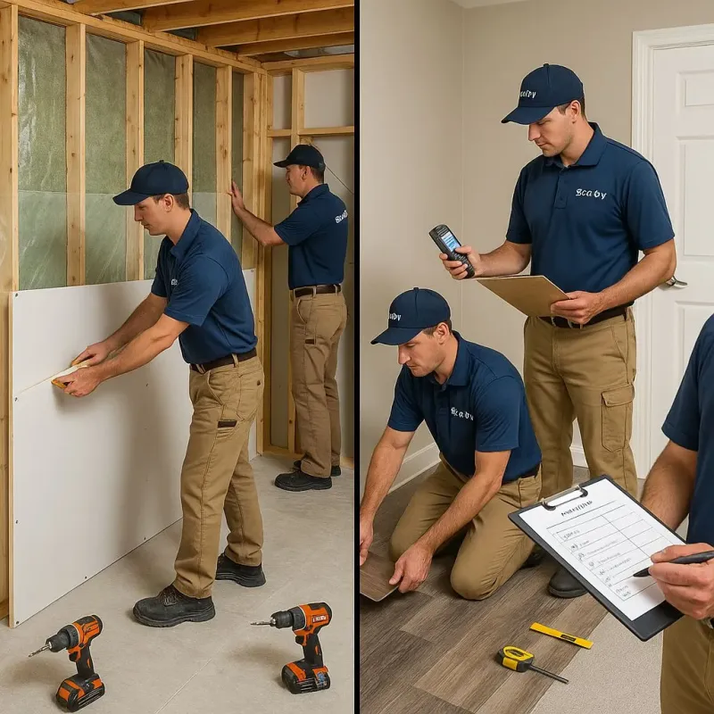 Repairs and Reconstruction process in Shelby County, IN