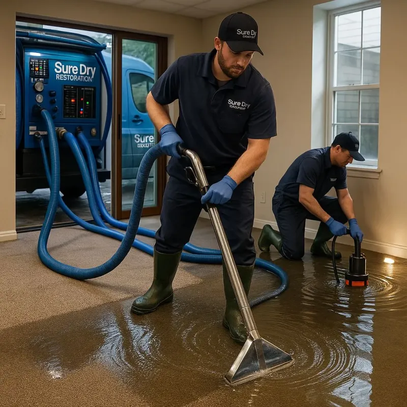 Water Extraction and Removal process in Shelby County, IN